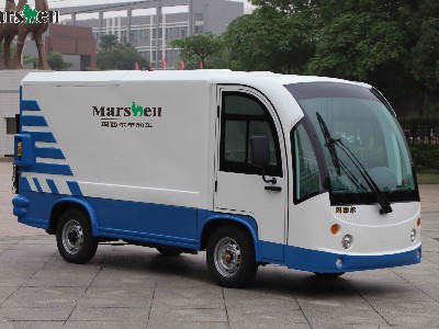 八桶廂式電動駁運車